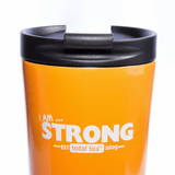 Total Tea Extras Strong Orange Stainless Steel Tumbler - 17oz